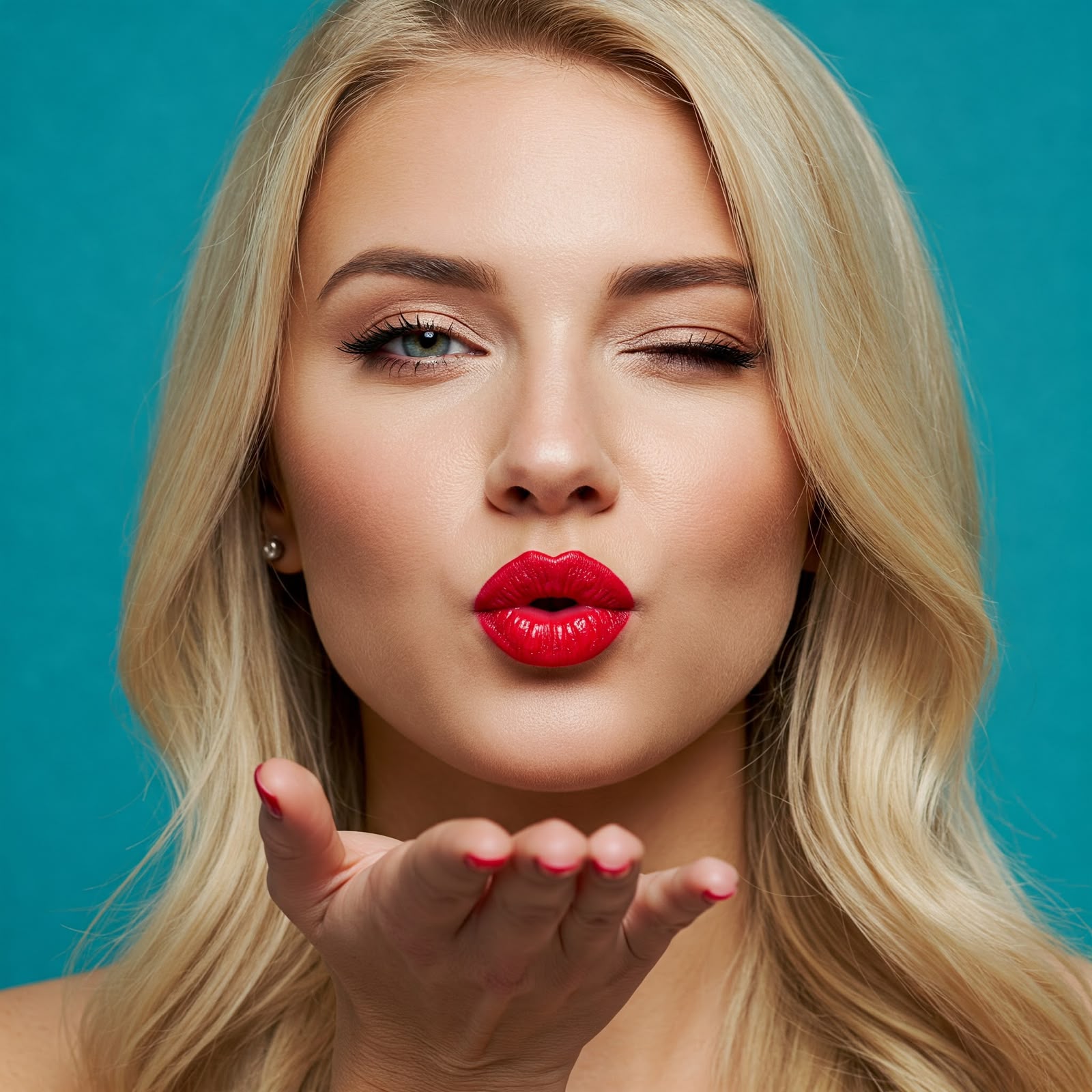 Resultado natural de labios