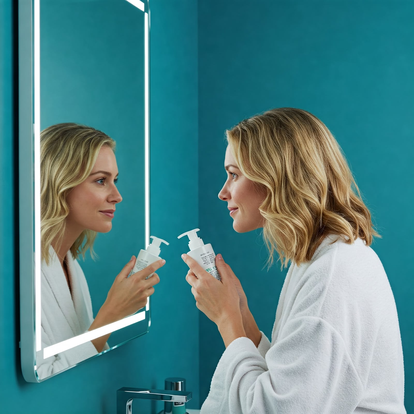 Rutina de skincare médico